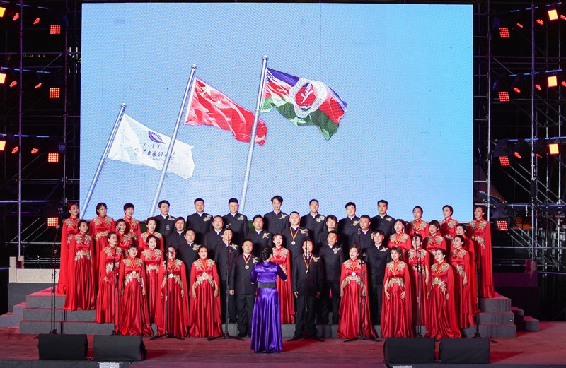 內蒙古教育系統(tǒng)24支合唱團齊聲歌唱禮贊百年