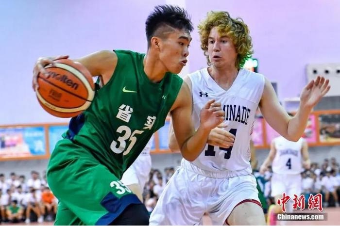　　資料圖：中美青少年籃球友誼賽。<a target='_blank' href='http://www.chinanews.com/'>中新社</a>記者 陳驥旻 攝