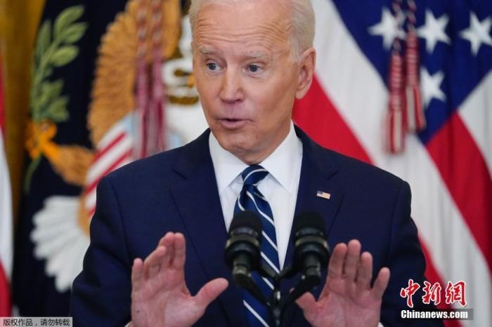 資料圖：美國(guó)總統(tǒng)拜登。