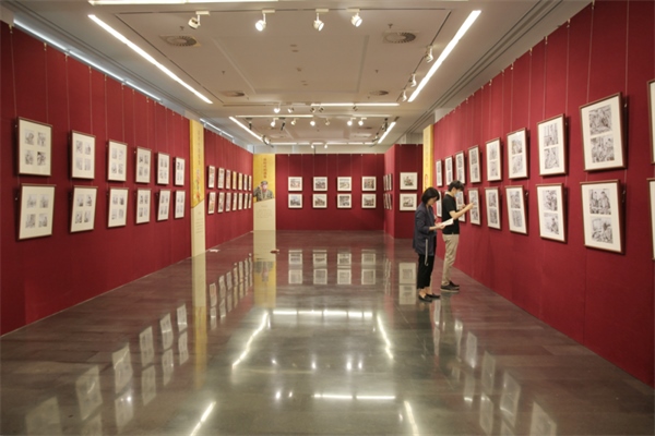 展覽現(xiàn)場(chǎng)。出版社供圖