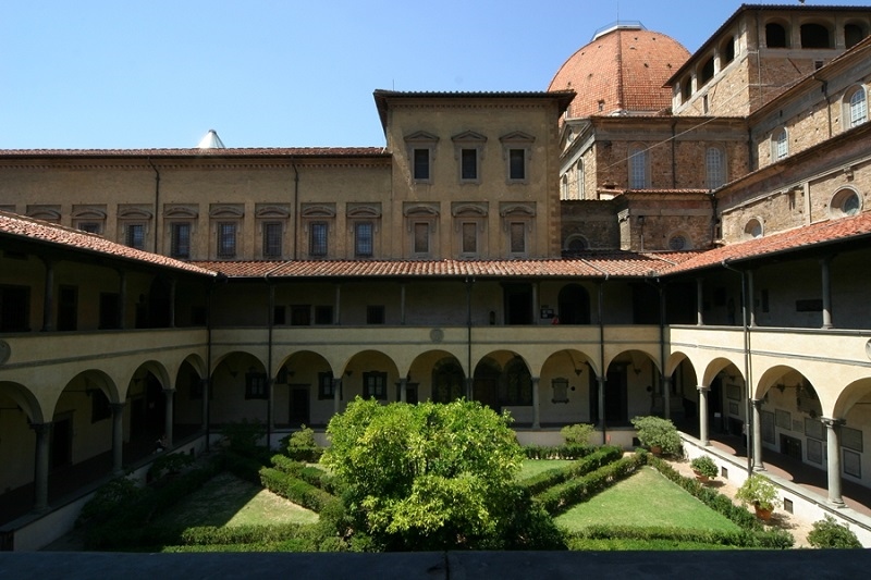 意大利美第奇洛倫佐圖書(shū)館。美第奇洛倫佐圖書(shū)館供圖