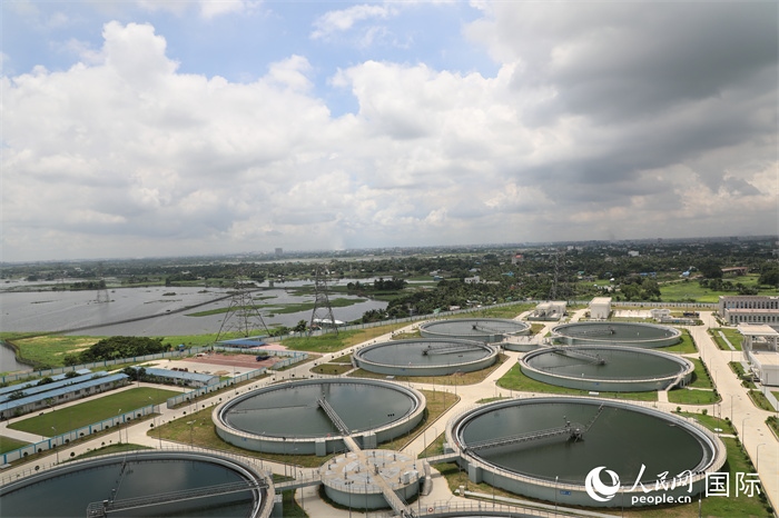 達舍爾甘地污水處理廠是孟加拉國第一座也是最大規(guī)模的現(xiàn)代化大型污水處理廠。孫廣勇攝