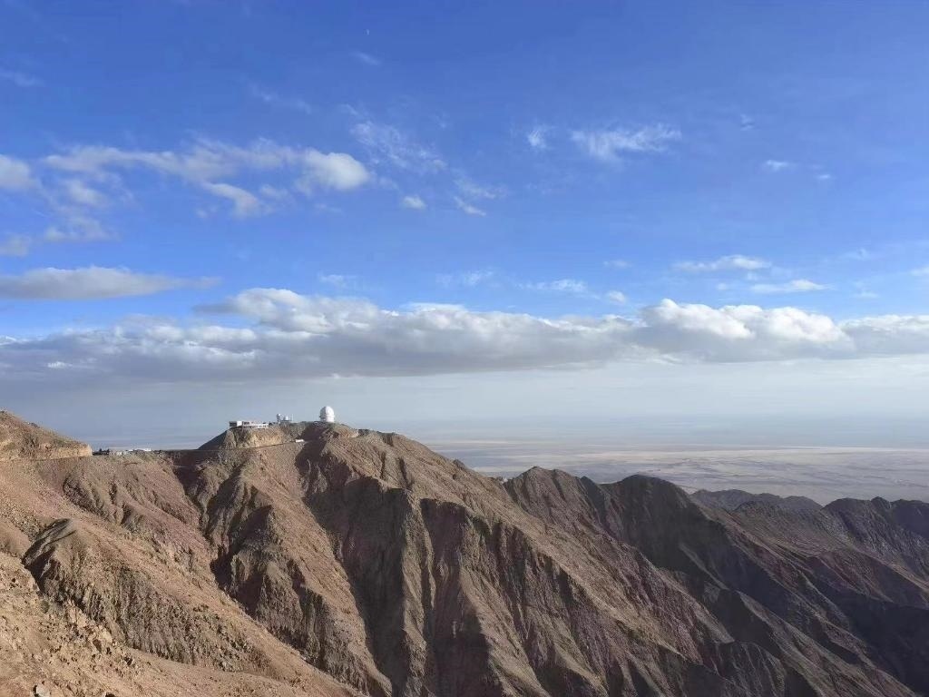 墨子巡天望遠(yuǎn)鏡遠(yuǎn)景圖。（中國(guó)科學(xué)技術(shù)大學(xué)供圖）