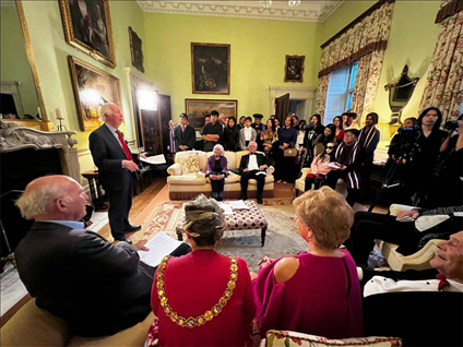 藝術節(jié)舉辦的人文交流活動。主辦方供圖