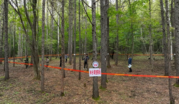 競賽現(xiàn)場。圖片來源：國家林業(yè)和草原局