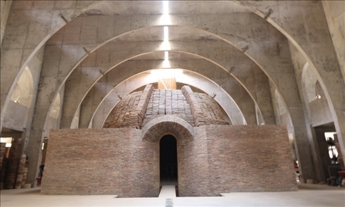 ↑ 景德鎮(zhèn)一處柴窯。（2020年7月13日攝）