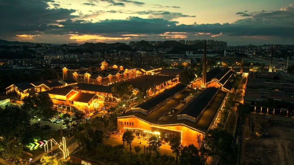 ↑ 景德鎮(zhèn)文創(chuàng)街區(qū)。