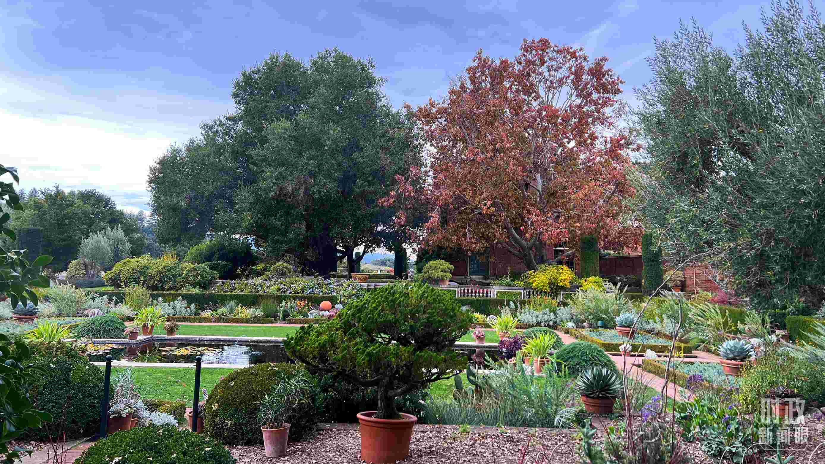 斐洛里莊園被稱作美國20世紀(jì)現(xiàn)存最精美鄉(xiāng)村莊園之一。（總臺央視記者程鋮拍攝）