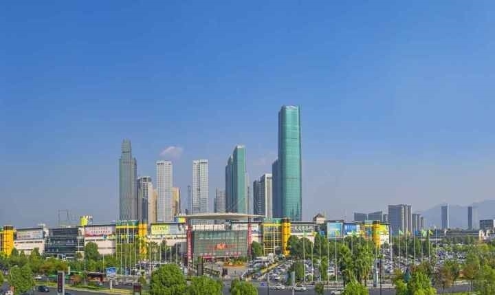 義烏城市風(fēng)貌。義烏市委宣傳部供圖