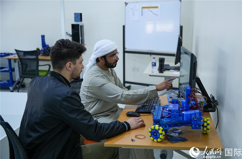 培訓中心展示。人民網(wǎng)塔里克·易卜拉欣攝