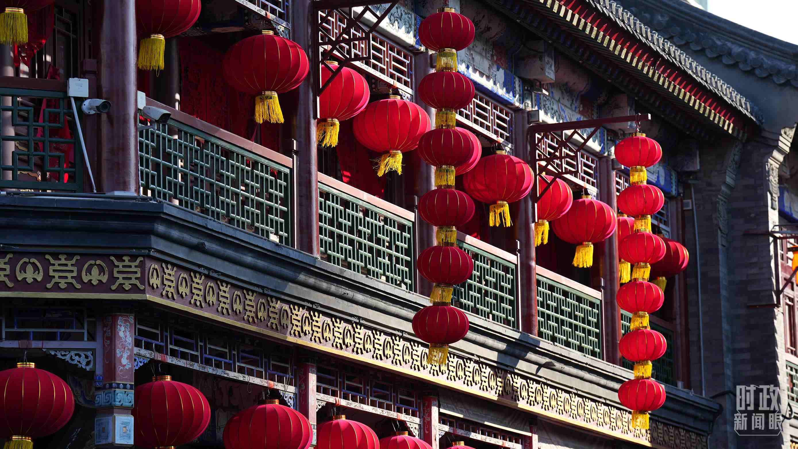 △天津古文化街。（總臺國廣記者李晉拍攝）