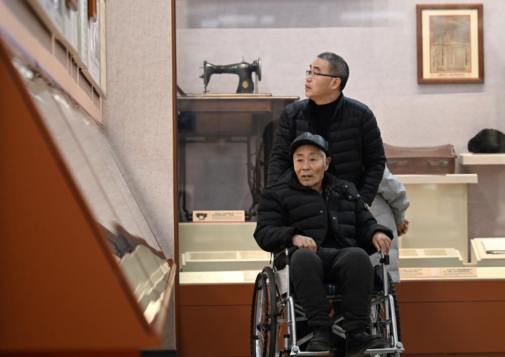 2024年1月29日，市民在平津戰(zhàn)役紀(jì)念館參觀。