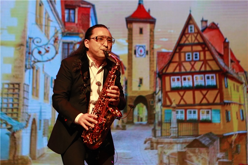 2024年“四海同春”慰僑訪演團(tuán)亞太團(tuán)新西蘭惠靈頓演出現(xiàn)場。圖片由陸欣讌、孟韜、葉勇提供