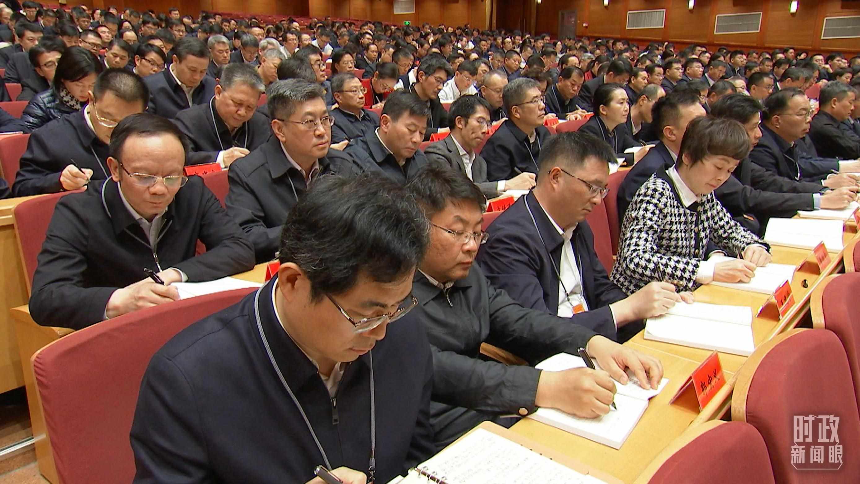 △中青年干部培訓班開班式現(xiàn)場。