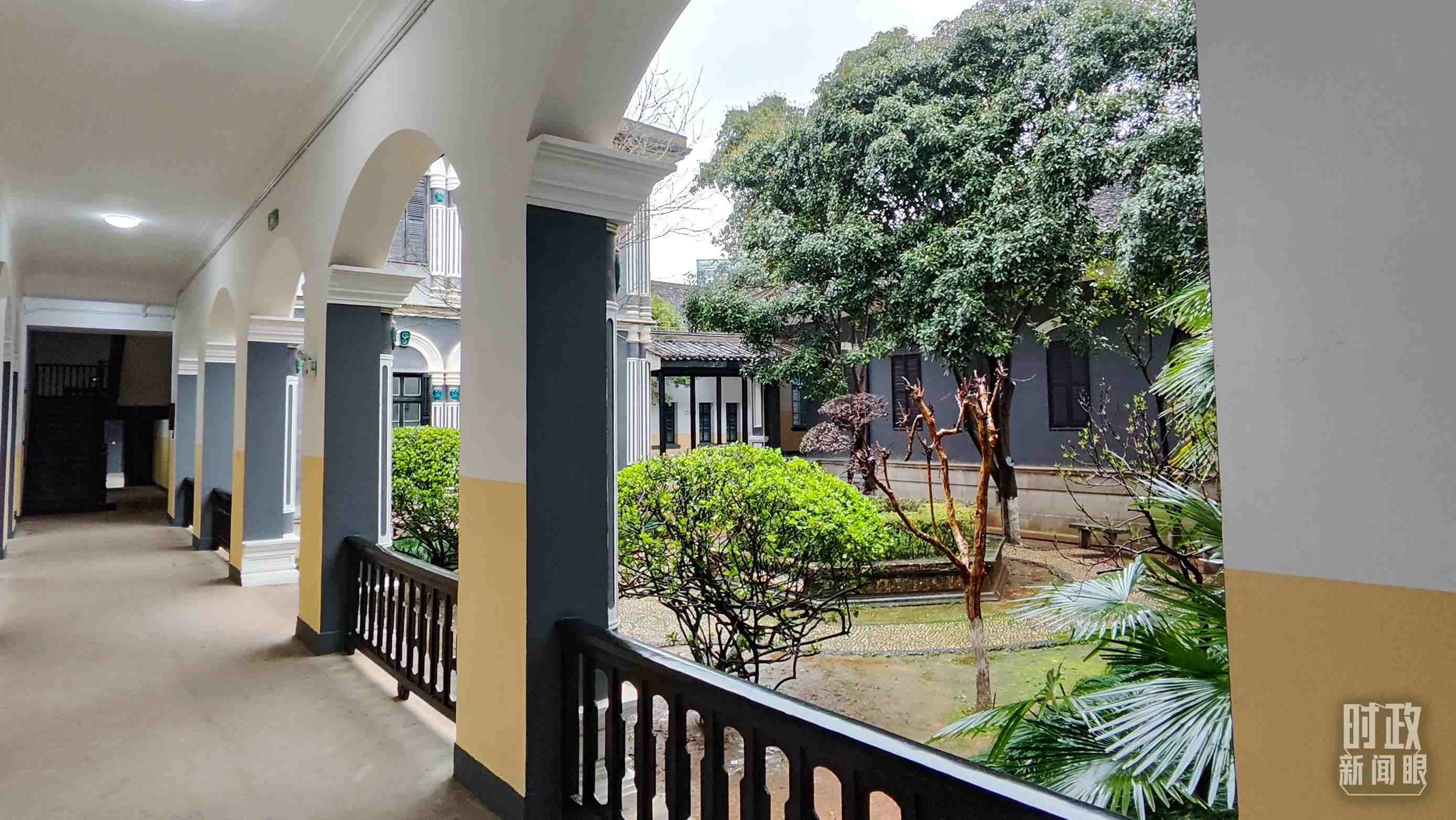 △湖南第一師范學(xué)院（城南書(shū)院校區(qū)）。（總臺(tái)央視記者覃思、郭曉龍拍攝）