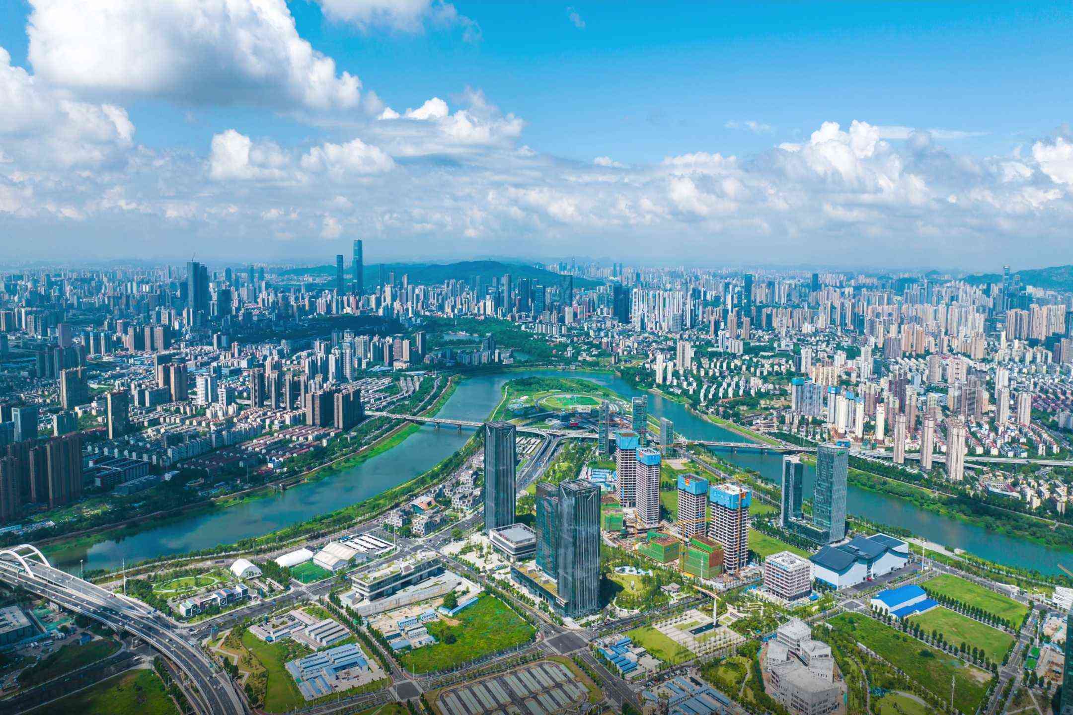 △ 圖為湖南馬欄山視頻文創(chuàng)產(chǎn)業(yè)園。