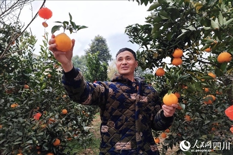 鐵牛村村民趙光進。人民網(wǎng)記者 朱虹攝