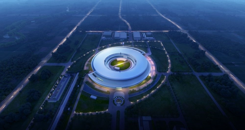 這是合肥先進(jìn)光源效果圖。