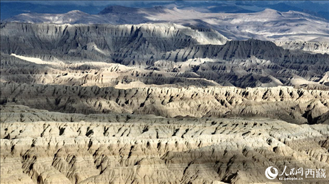 西藏阿里地區(qū)札達土林國家地質公園。人民網記者 次仁羅布攝