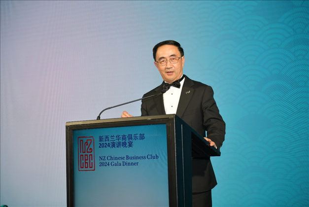 新西蘭華商俱樂部和華商聯(lián)合總會(huì)主席楊健。主辦方供圖