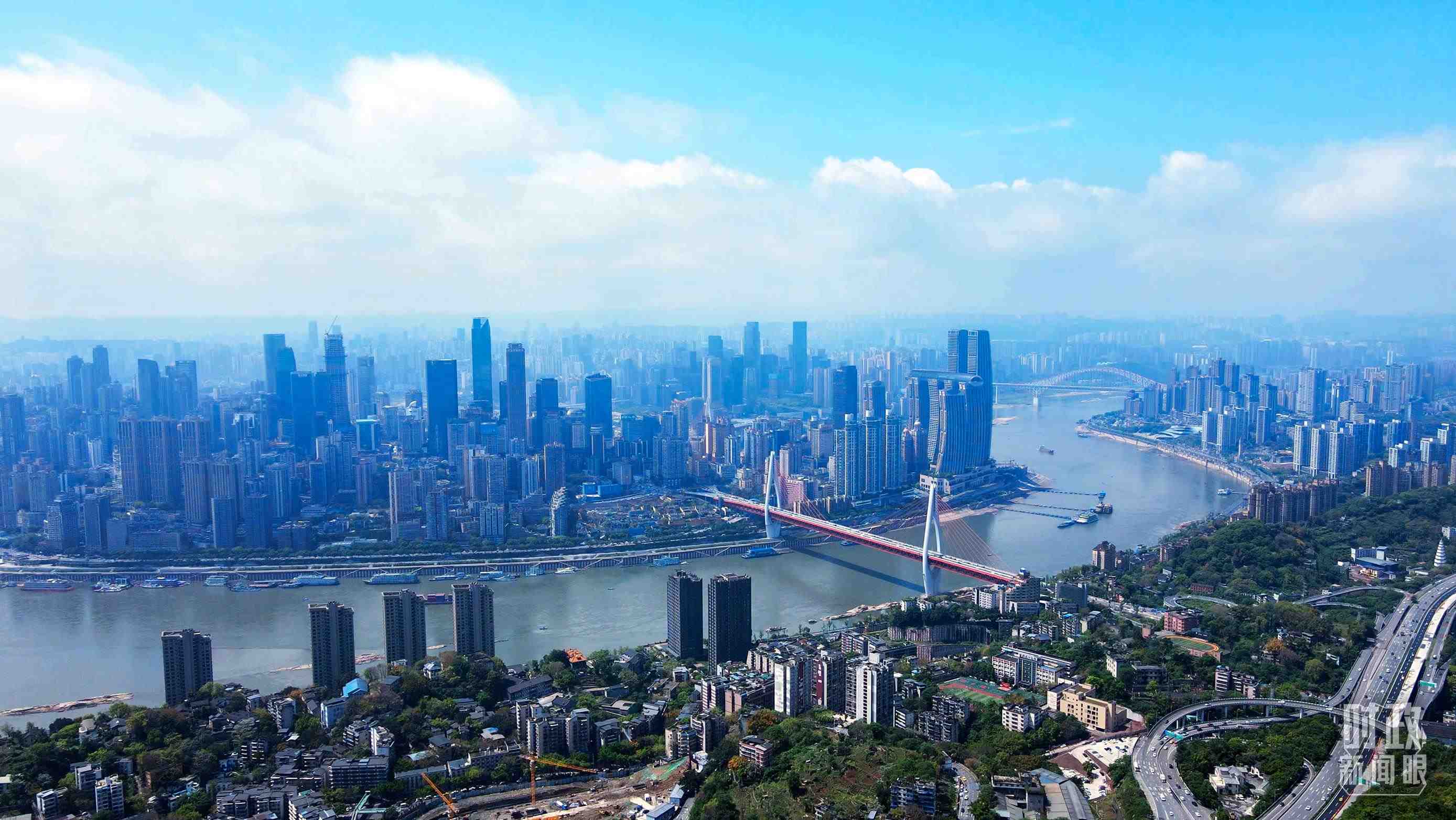 △重慶。（總臺記者謝鵬拍攝）