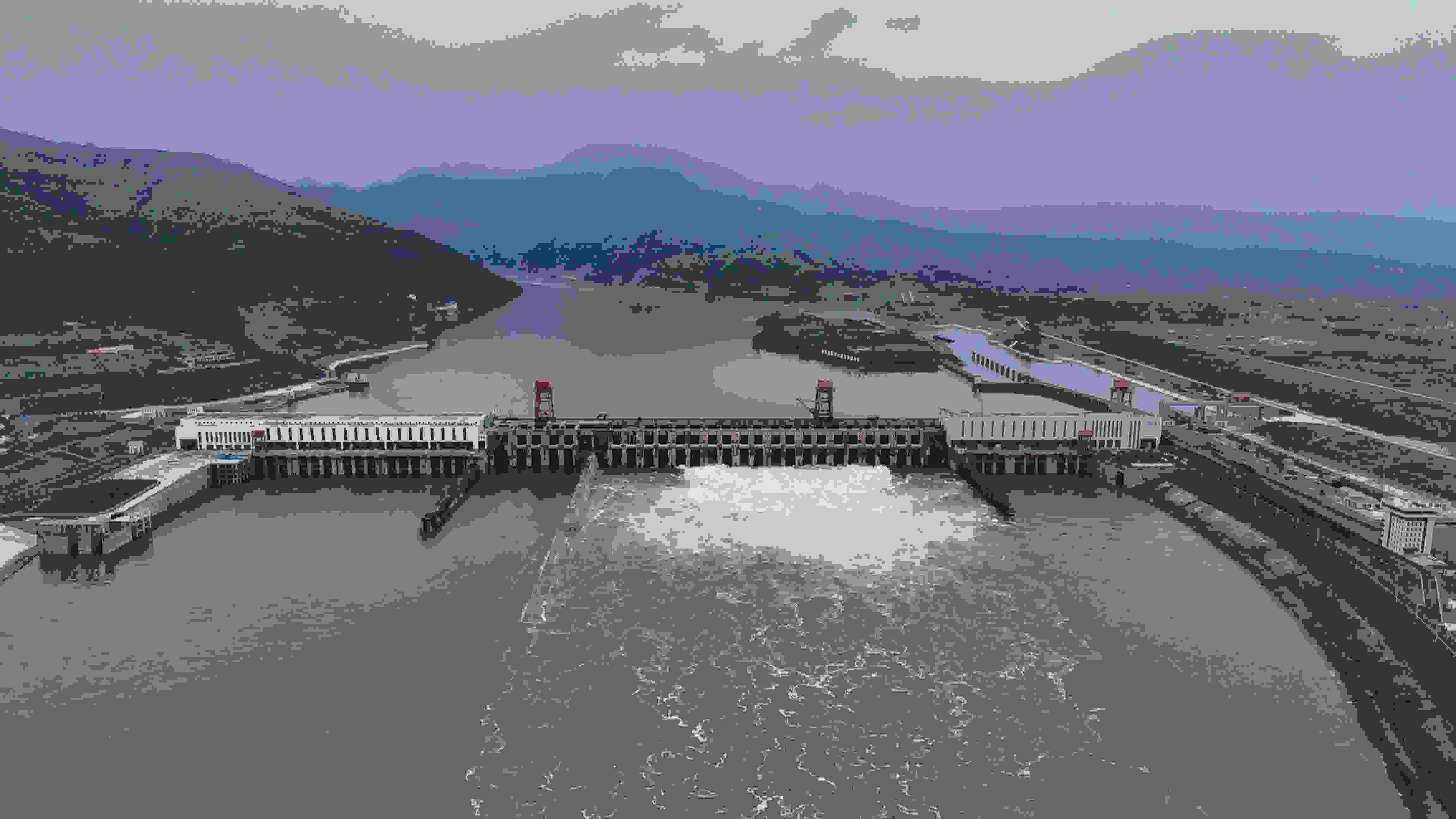 大藤峽水利樞紐精準調度保障防洪安全。受訪者供圖