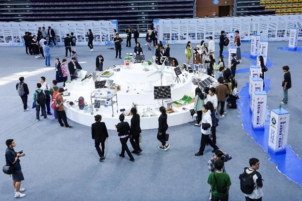 入圍決賽作品成果展。北京建筑大學(xué)供圖