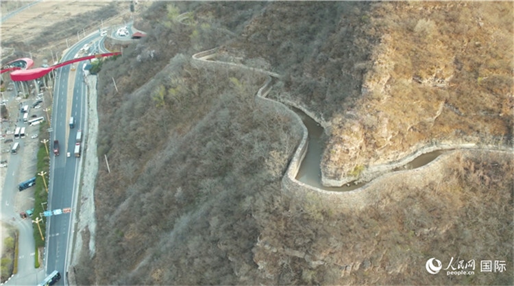 紅旗渠。人民網(wǎng)記者 劉寧攝