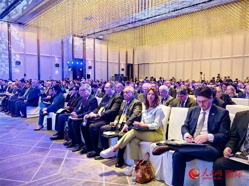 中國—巴西商業(yè)研討會現(xiàn)場。人民網記者 符園園攝