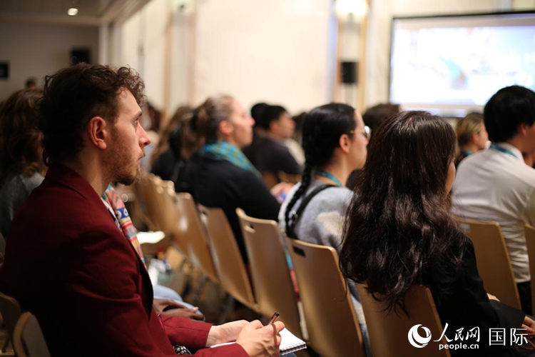 中國優(yōu)秀動畫作品推介會現(xiàn)場。人民網(wǎng)記者 于超凡攝