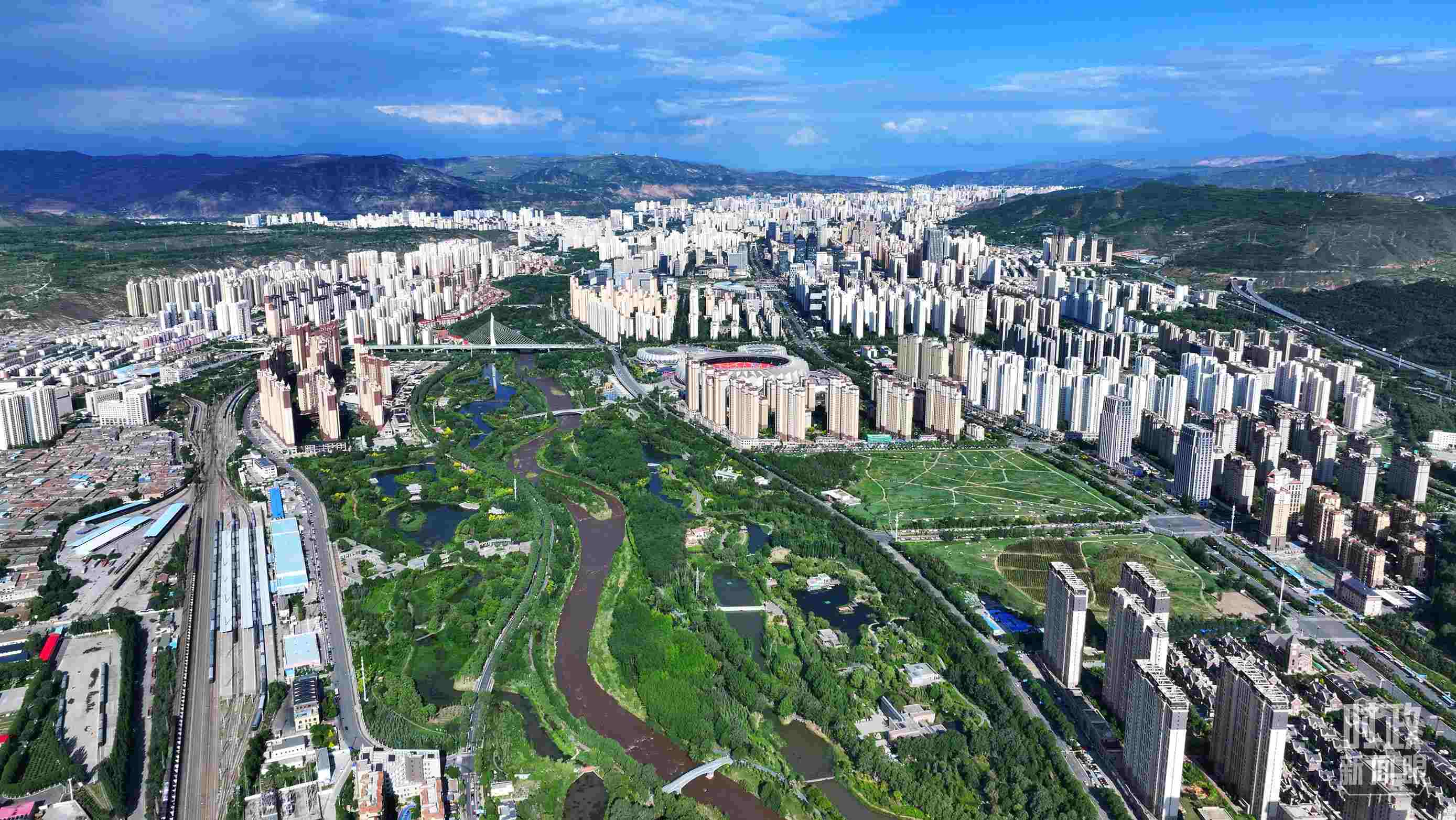 △青海西寧。（總臺央視記者范凱拍攝）