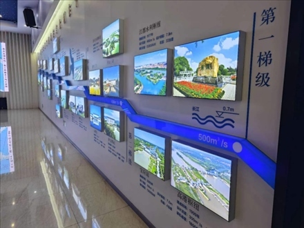 長江水跨越13級(jí)“階梯”一路北上。人民網(wǎng)記者 黃鈺攝