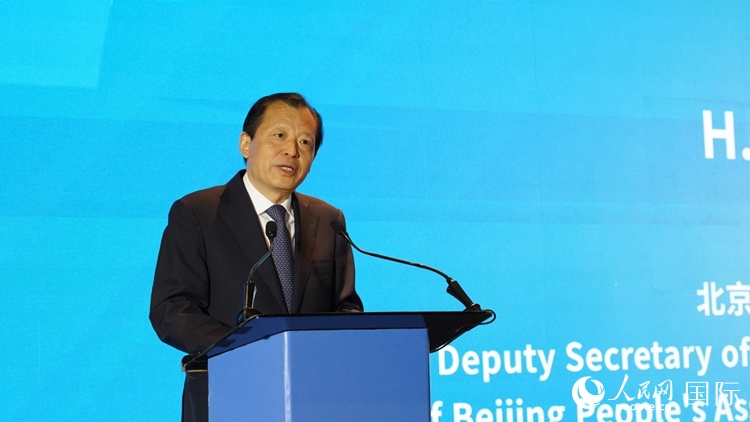 劉偉副書記致辭。人民網(wǎng) 劉暢攝