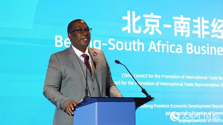 勒蘇非省長致辭。人民網(wǎng) 劉暢攝