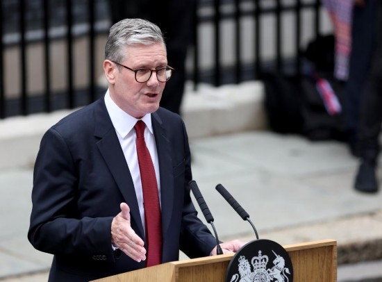  圖為英國(guó)首相斯塔默資料照片。（新華社記者李穎攝）