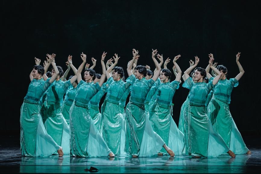 舞劇《熱血當歌》演出現(xiàn)場。主辦方供圖