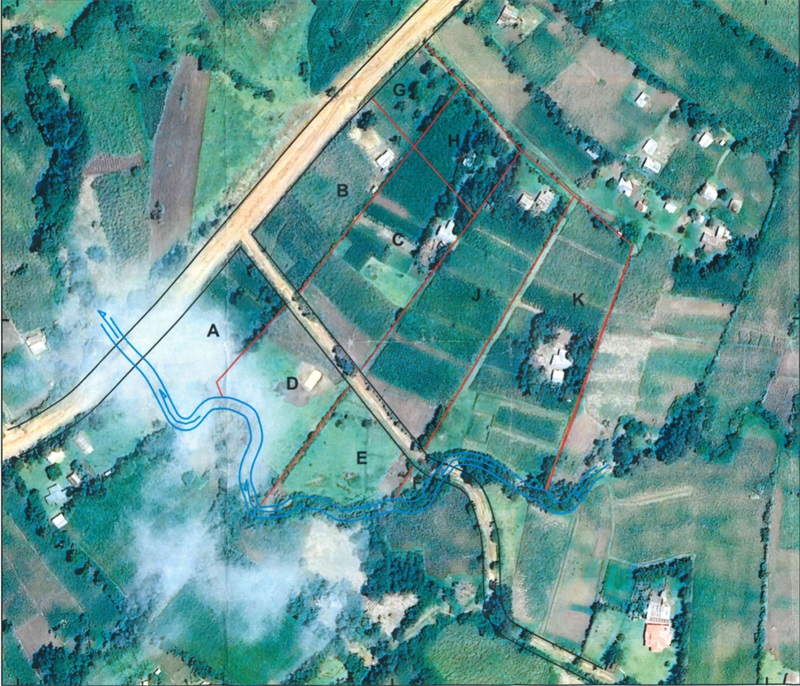 馬拉瓦供水項目平面圖。中鐵十局供圖