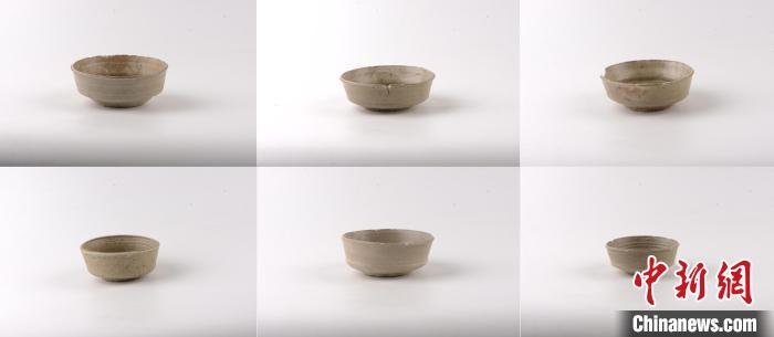 商周時(shí)期原始瓷碗。 寧波市文化遺產(chǎn)管理研究院供圖