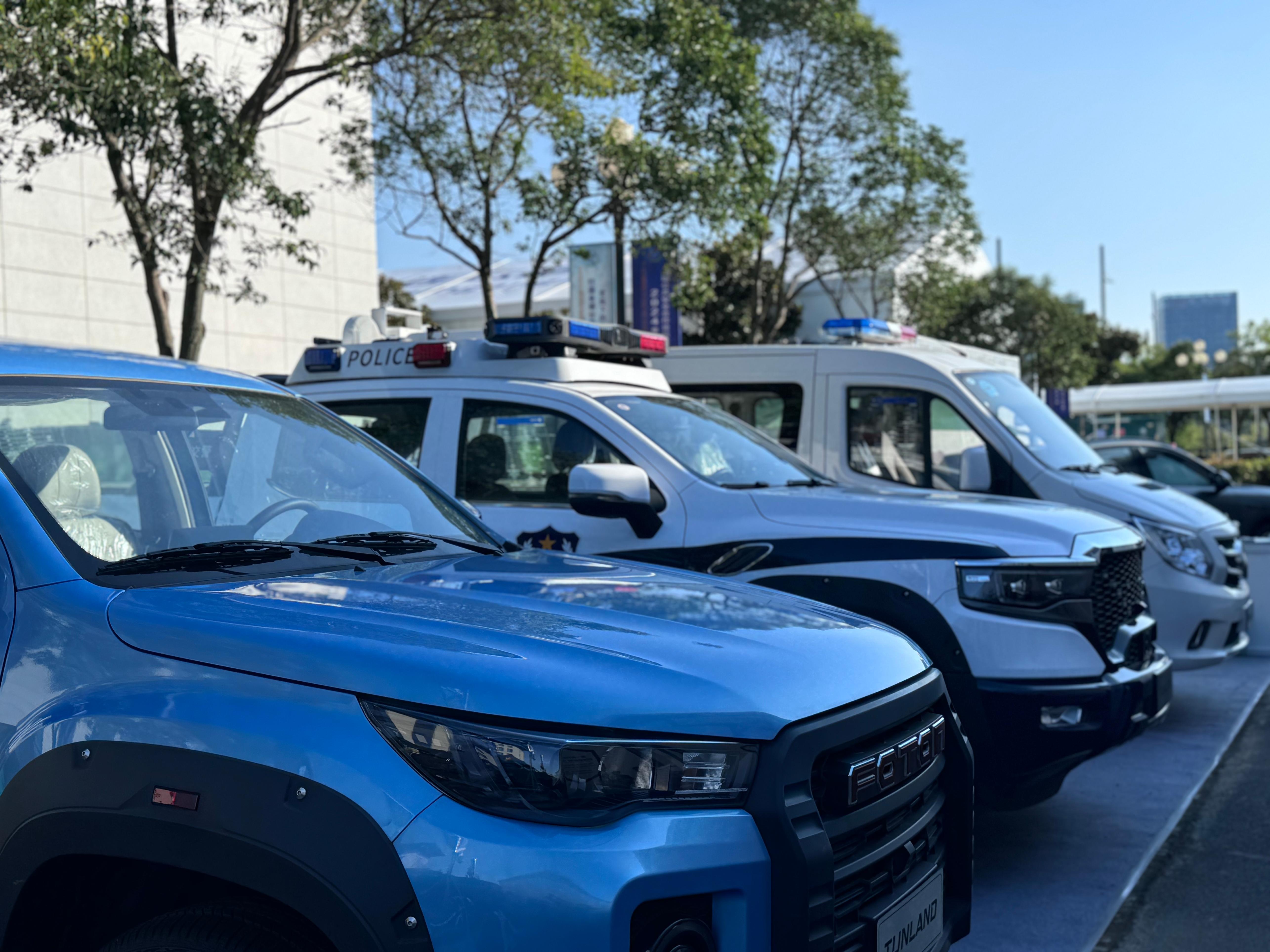 公共安全科技裝備展（連云港）現(xiàn)場(chǎng)。人民網(wǎng)記者 郝萍攝