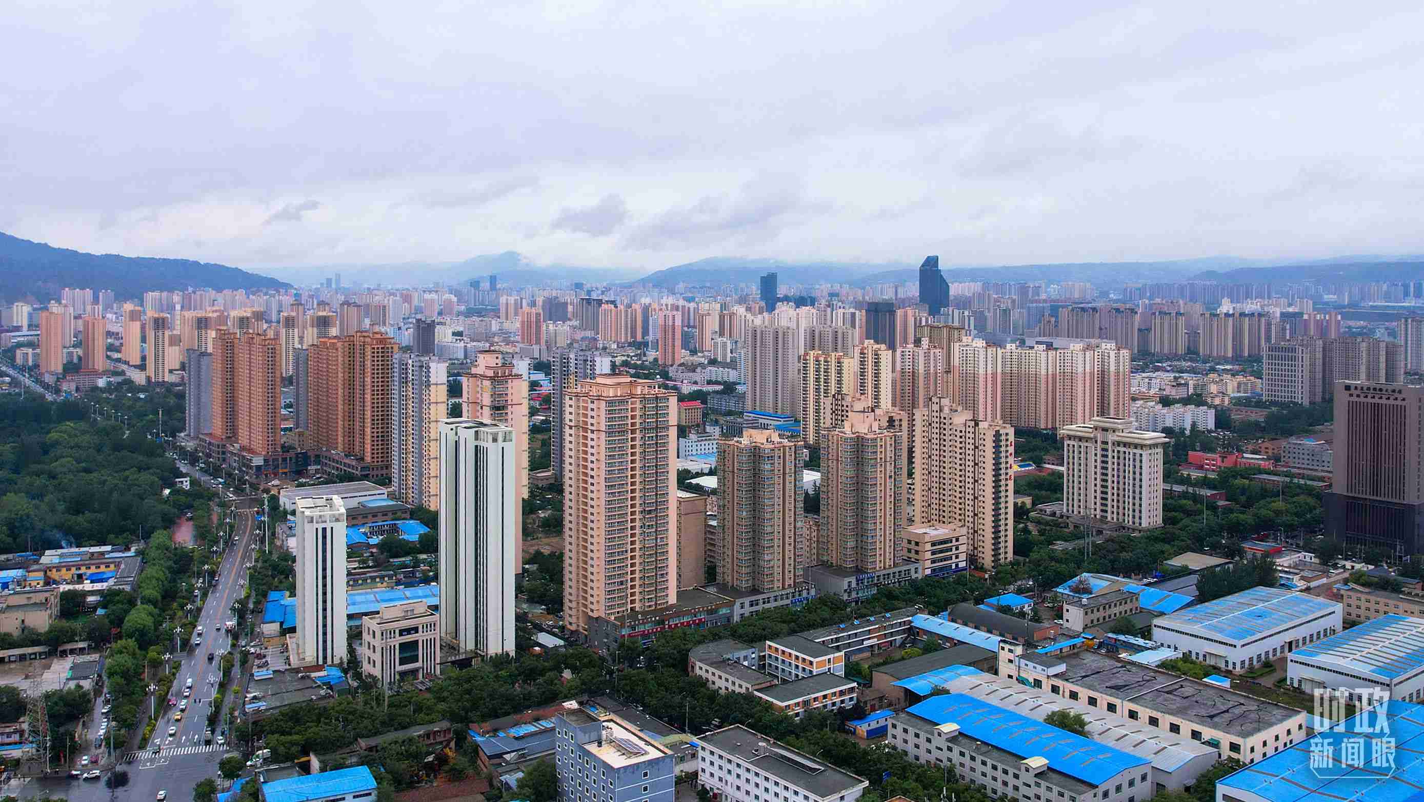 △蘭州。（總臺記者馬凌峰拍攝）