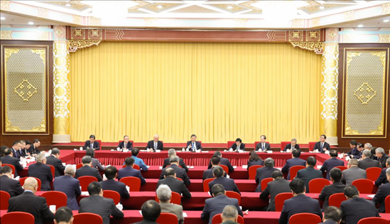 2024年3月6日，中共中央總書記、國(guó)家主席、中央軍委主席習(xí)近平看望參加全國(guó)政協(xié)十四屆二次會(huì)議的民革、科技界、環(huán)境資源界委員，并參加聯(lián)組會(huì)，聽取意見和建議。新華社記者 黃敬文 攝