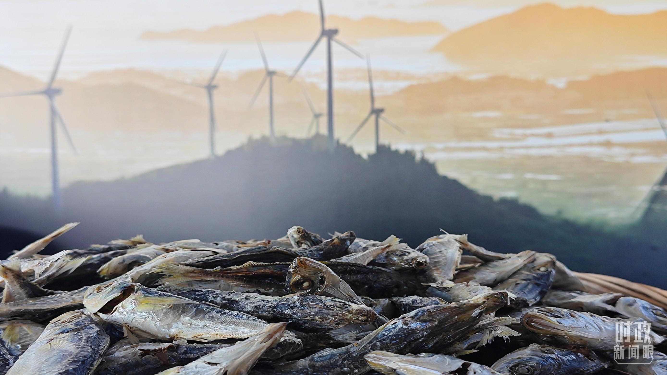 △澳角村的海產(chǎn)品。（總臺(tái)央視記者許永松拍攝）