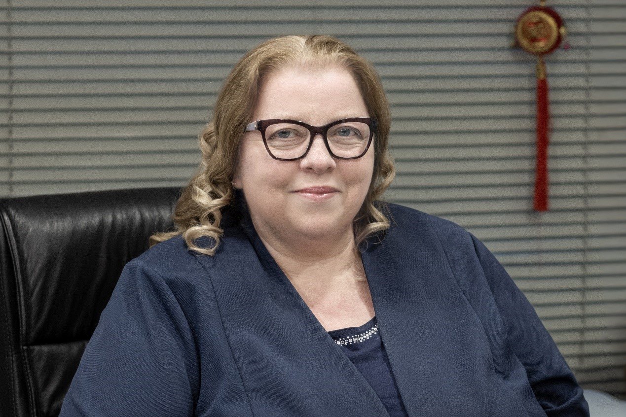 北京俄羅斯文化中心主任吳丹娜（塔季揚娜·烏爾茹姆采娃）。受訪者供圖