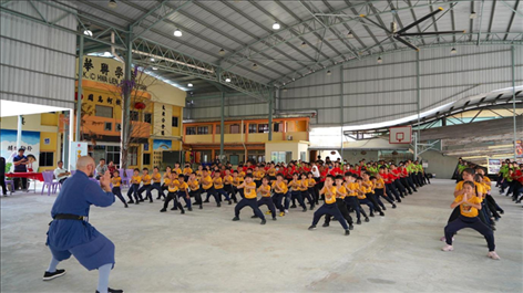 少林武術教學。主辦方供圖