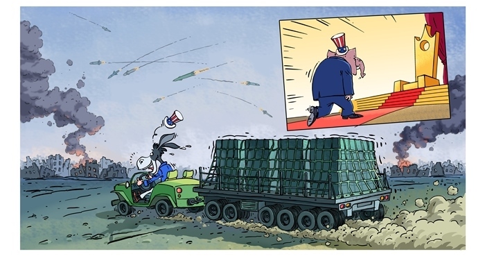 漫畫作者：馬宏亮（人民網(wǎng)版權圖片，未經(jīng)授權請勿轉載。）