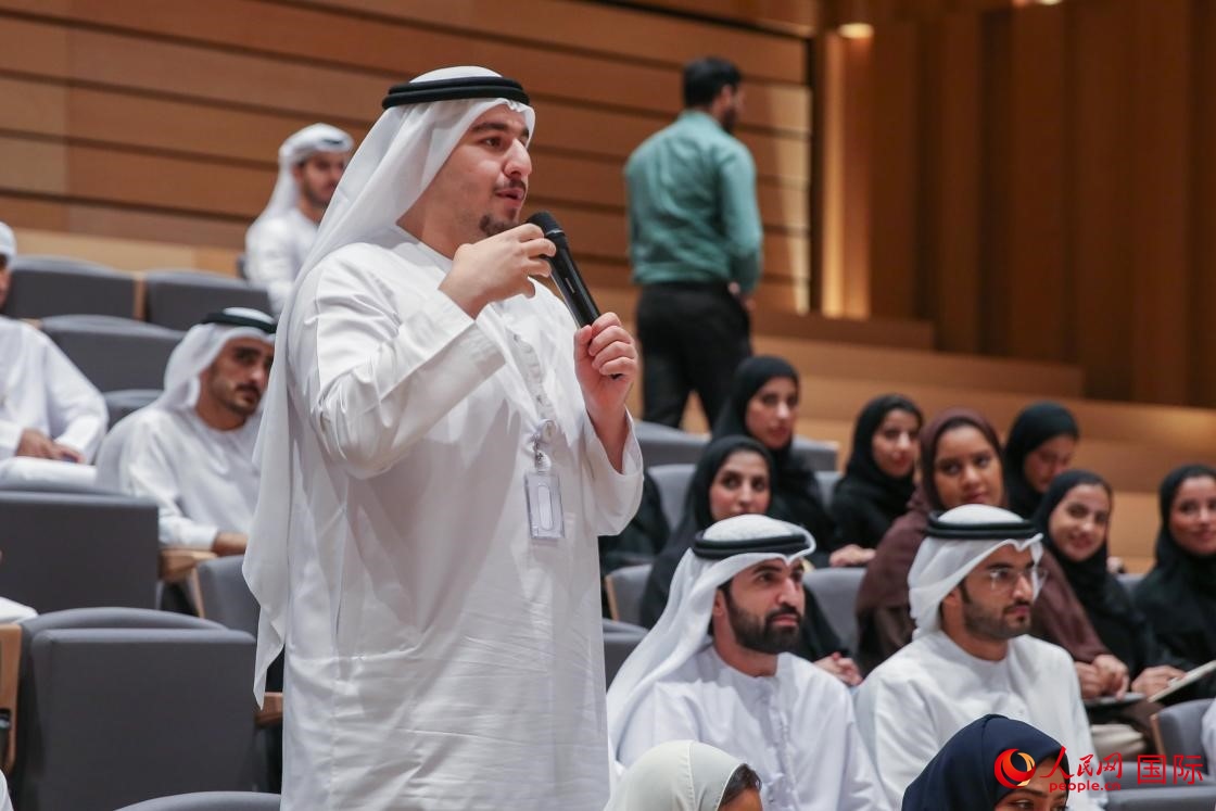 觀眾提問。人民網(wǎng) 塔里克·易卜拉欣攝