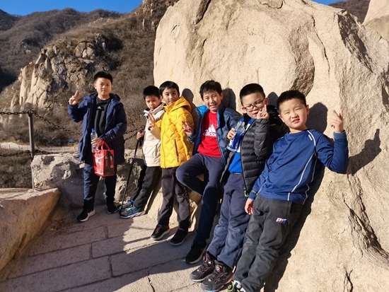 登山隊員供圖。