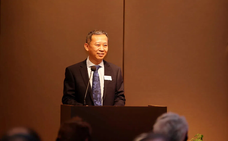 中國駐瑞典大使崔愛民應(yīng)邀出席論壇并致辭。中國駐瑞典大使館供圖