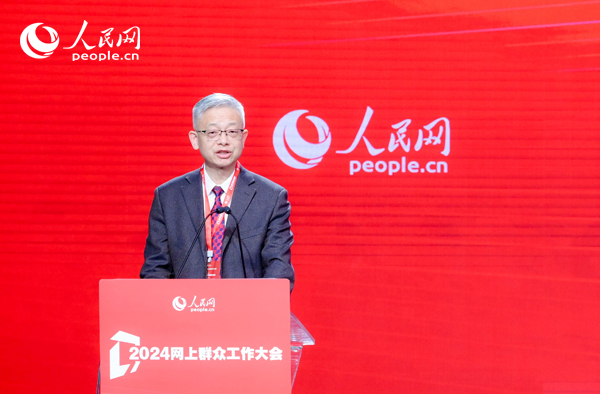 寧夏回族自治區(qū)銀川市委社會(huì)工作部副部長李卒作實(shí)踐分享。人民網(wǎng) 鄂智超攝