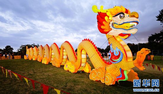 圖為2025年奧克蘭元宵燈節(jié)現(xiàn)場。（圖片由奧克蘭中國文化中心提供）